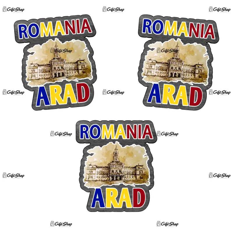 Arad romania primaria, magnet frigider mgs127